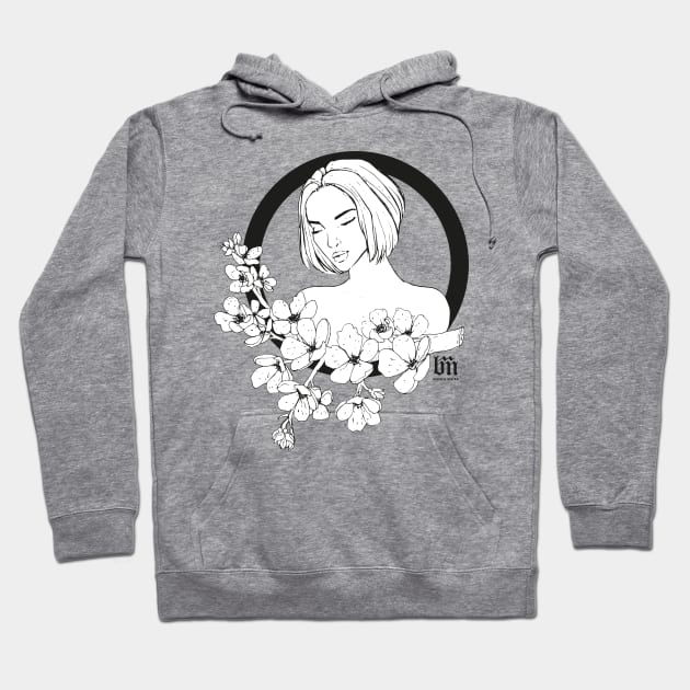 Cherry Blossoms Hoodie by biancamafra